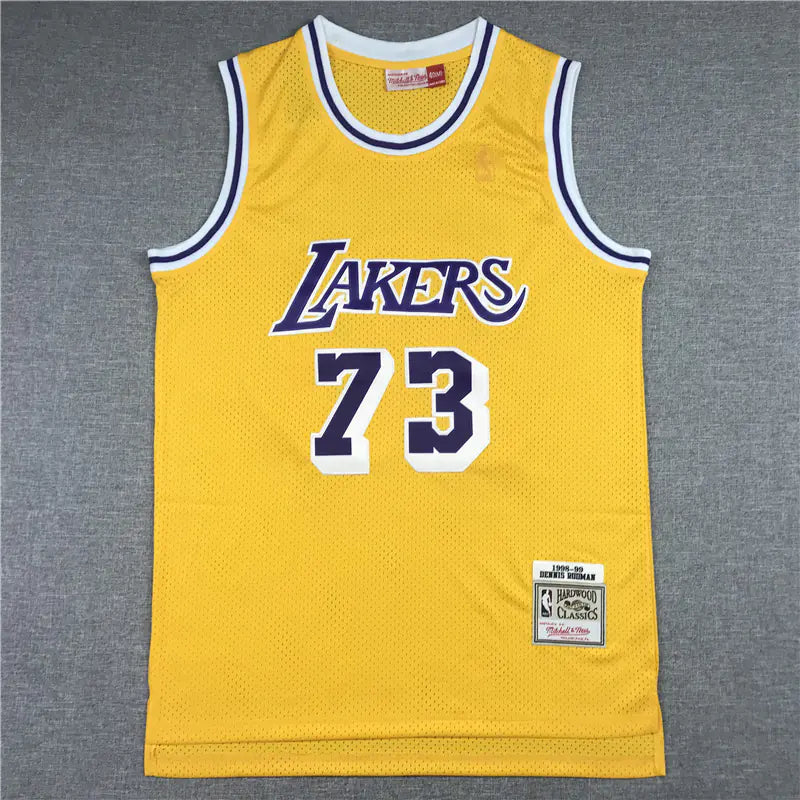 Lakers Johnson 33 Vintage Jersey Basketball Tank Top