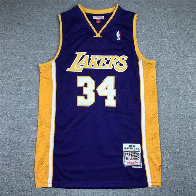 Lakers Johnson 33 Vintage Jersey Basketball Tank Top