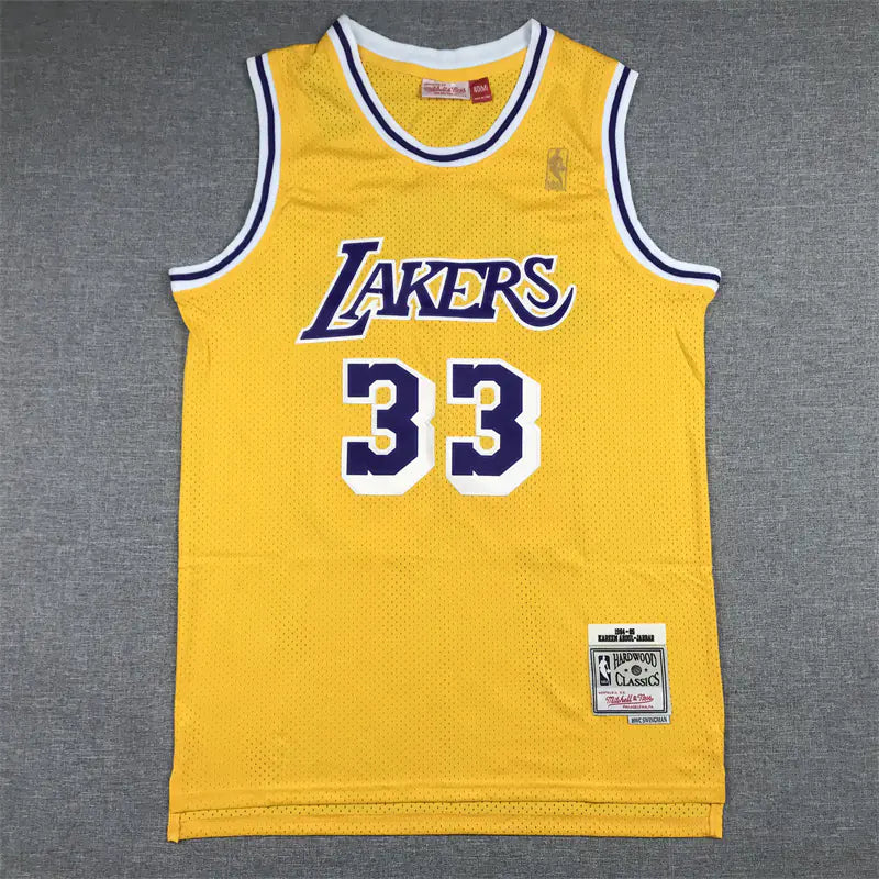 Lakers Johnson 33 Vintage Jersey Basketball Tank Top