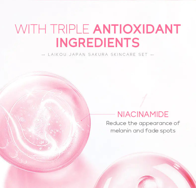 Hydrating Face Cream 5 Piece Skincare Set