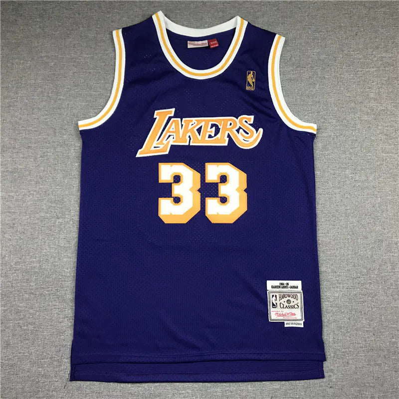 Lakers Johnson 33 Vintage Jersey Basketball Tank Top