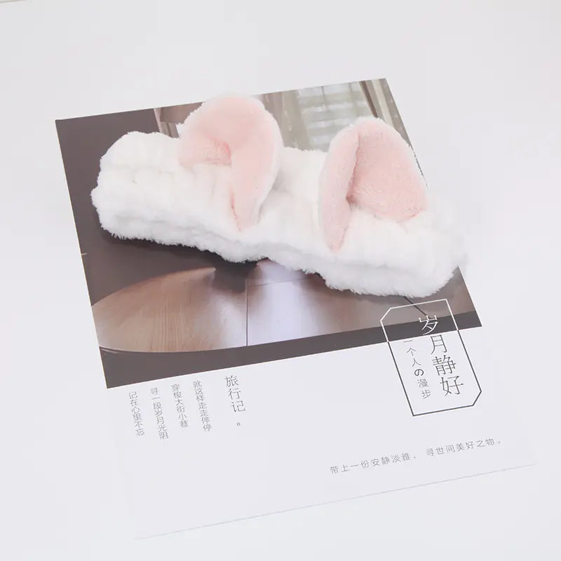 Cute Cat Ear Headband for Makeup and Skincare