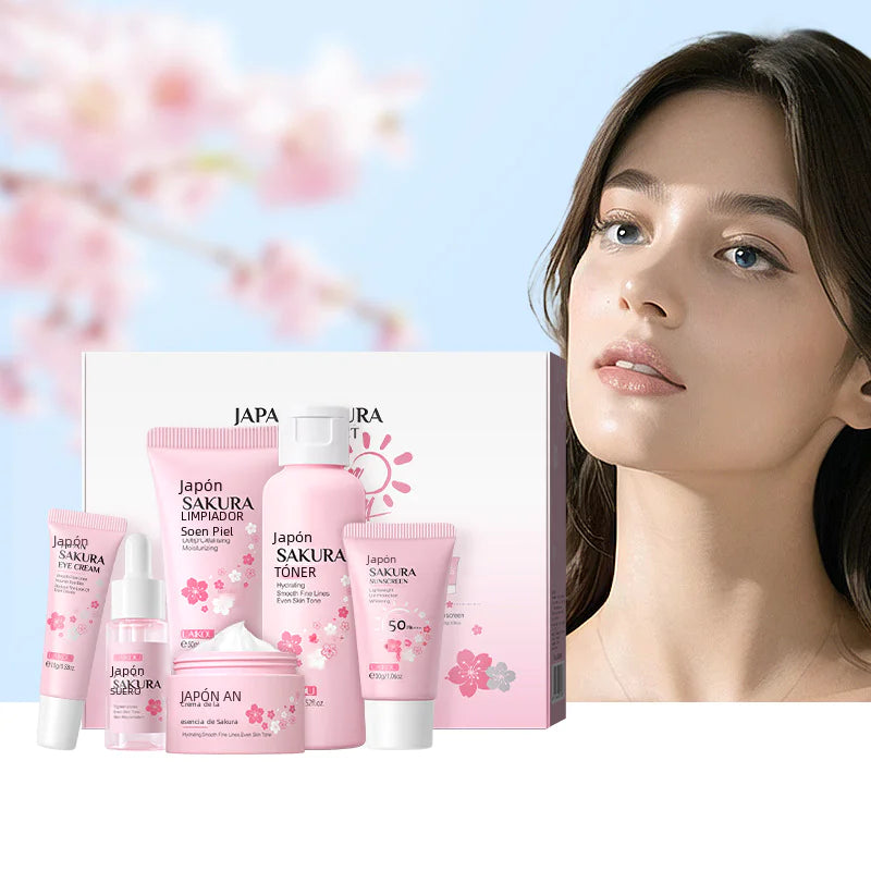 Tat's Cherry Blossom Skincare Set - 6 Pieces