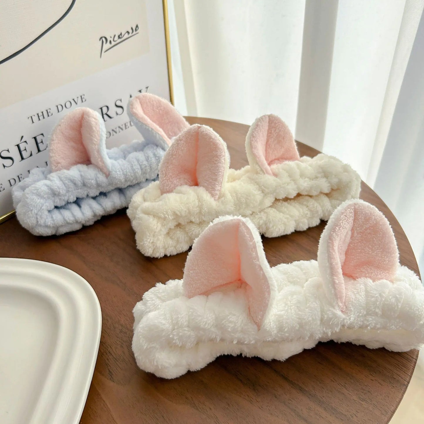Cute Cat Ear Headband for Makeup and Skincare