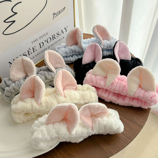 Cute Cat Ear Headband for Makeup and Skincare