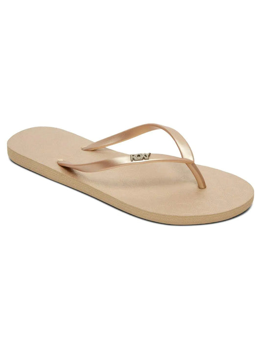 Roxy Womens Viva IV Sandal Gold 7